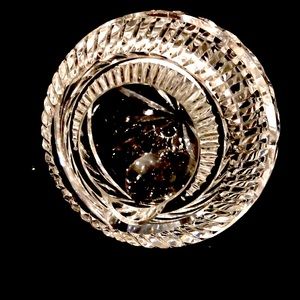 Vintage cut crystal ash tray